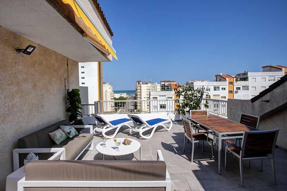 Apartamento Atico Terraza Playa Gandia Playa de Gandía Exterior foto